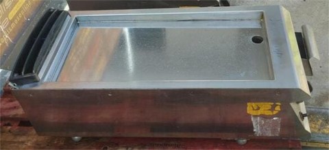 Μεταχειρισμένο Πλατό Αερίου Επιτραπέζιο Σειρά 90 Σκληρού Χρωμίου 40x90x30Cm OLIS